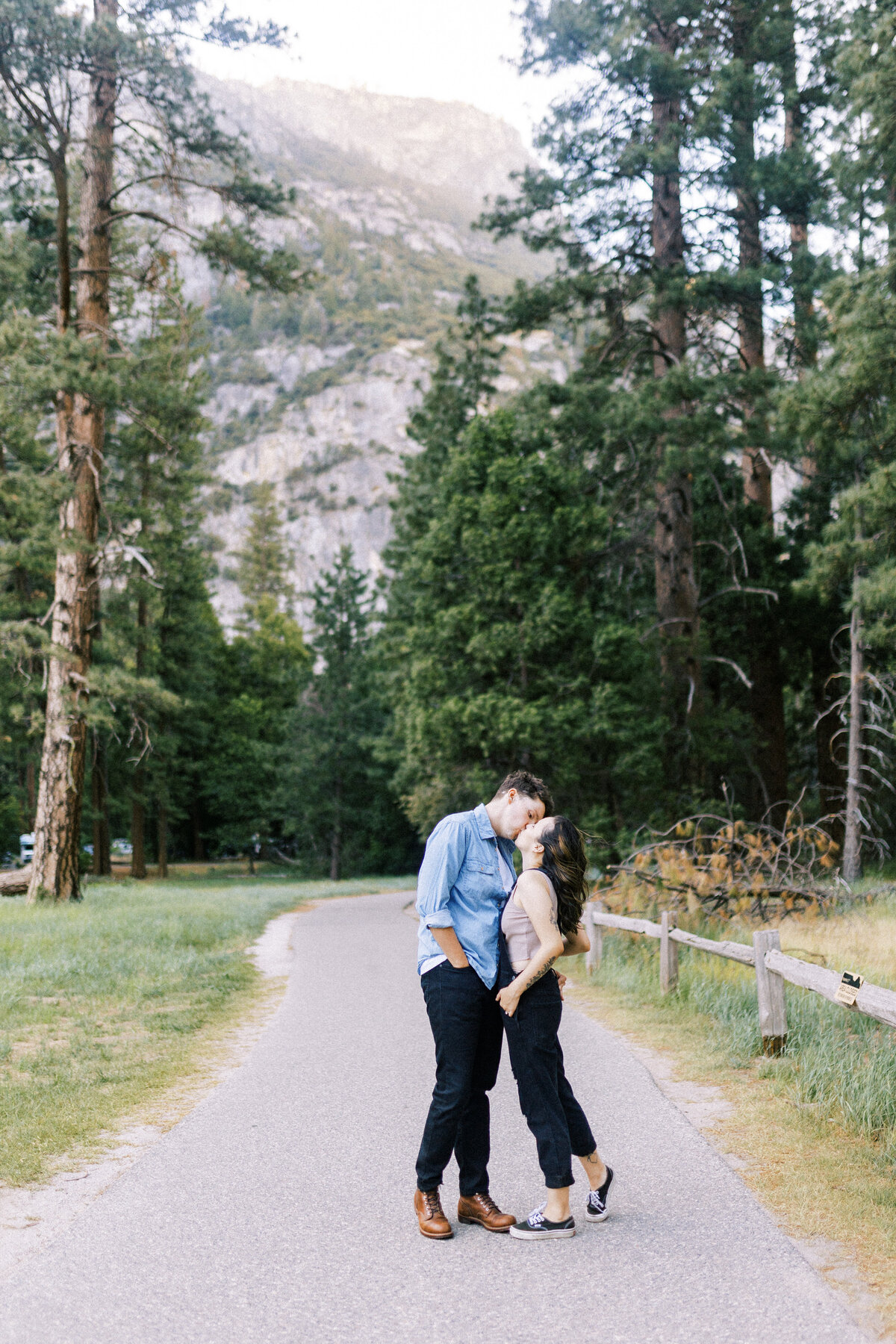Kyle and Taylor | Yosemite Engagement Session-58