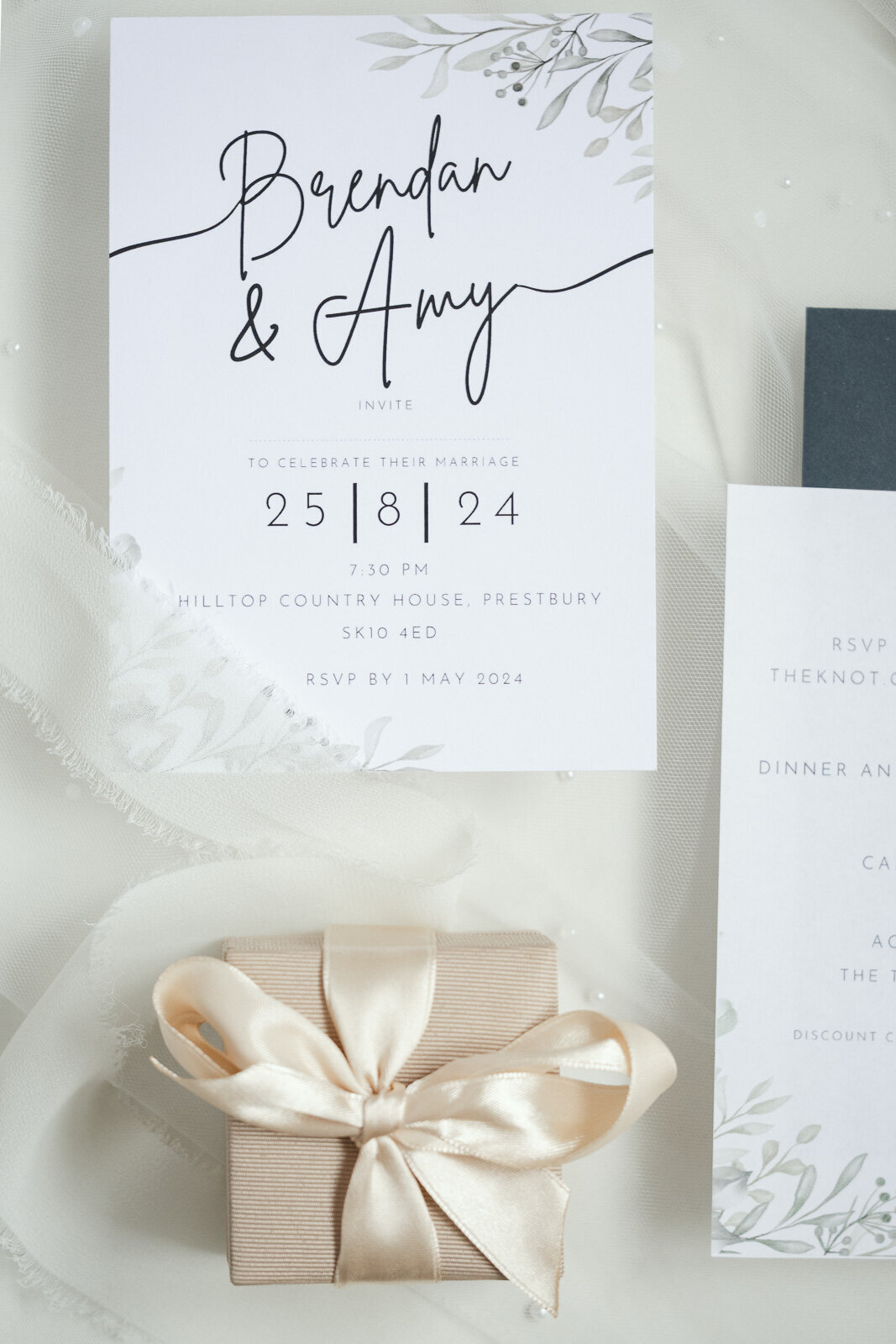 Romantic Wedding at Hilltop Country House, Cheshire - Stunning Countryside Venue-4
