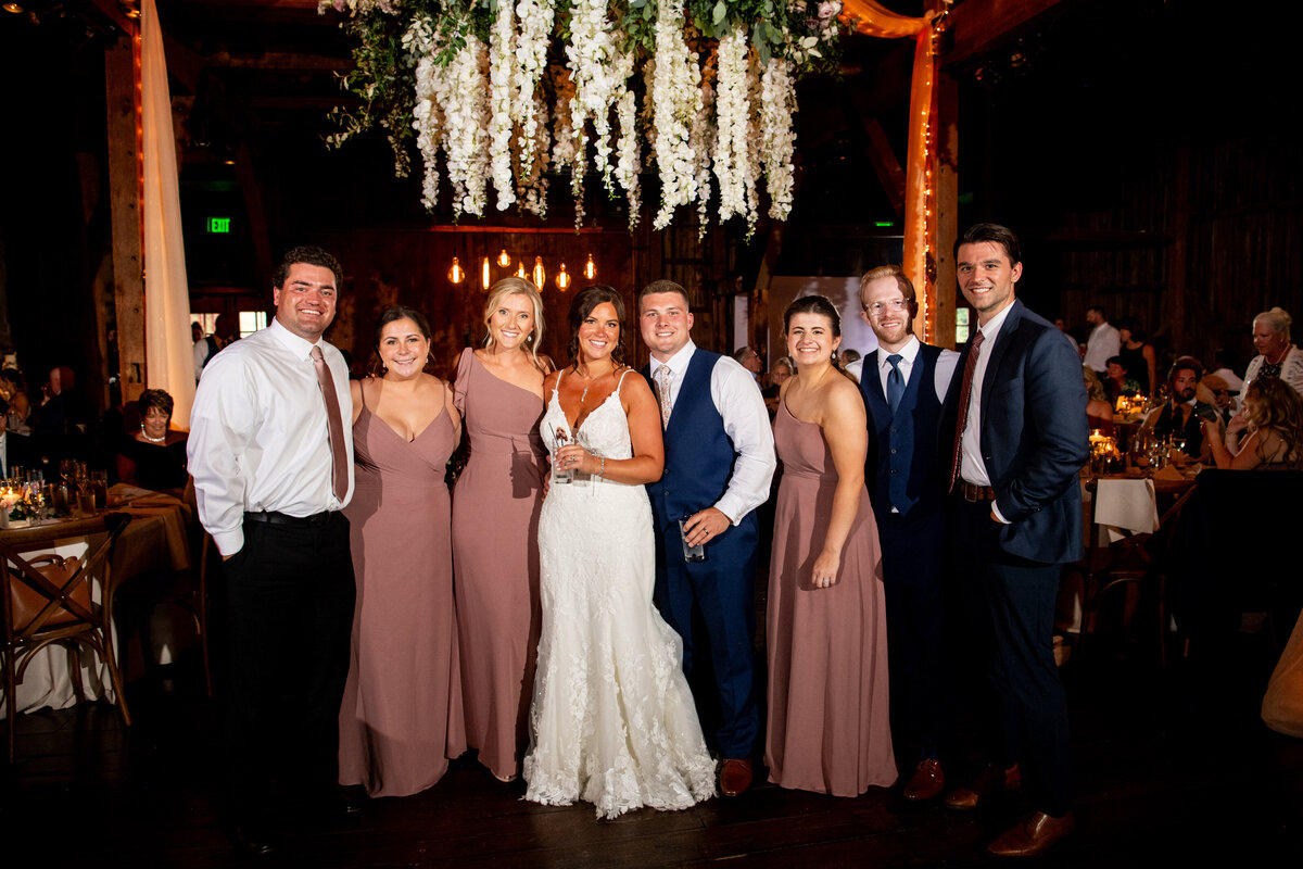 reception photography the farm at eagles ridge