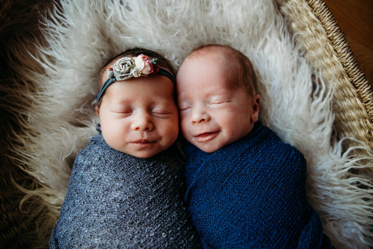 Mount Prospect Lifestyle Newborn Photographer-  Pugliese Twins -74