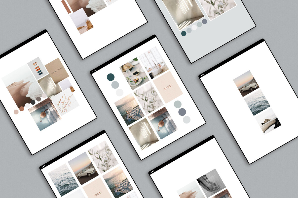 Canva Mood Board Templates