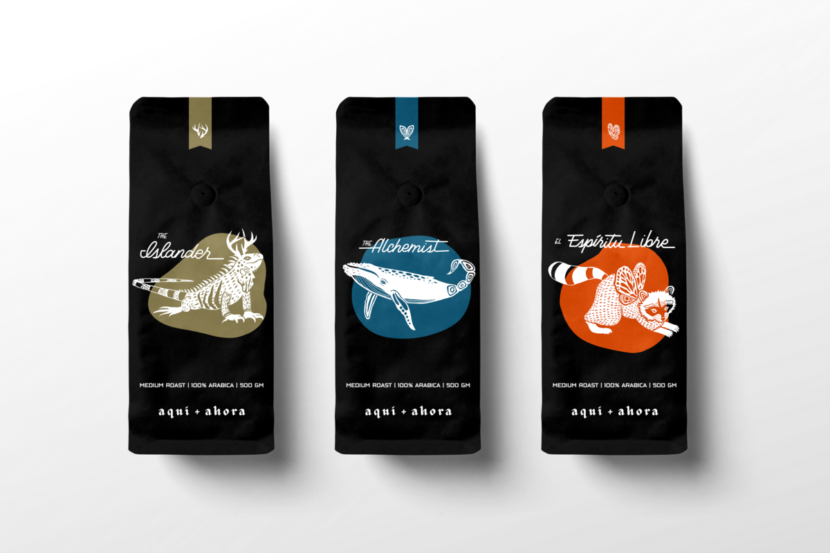 Coffee Bags Mockups-ALL-THREE