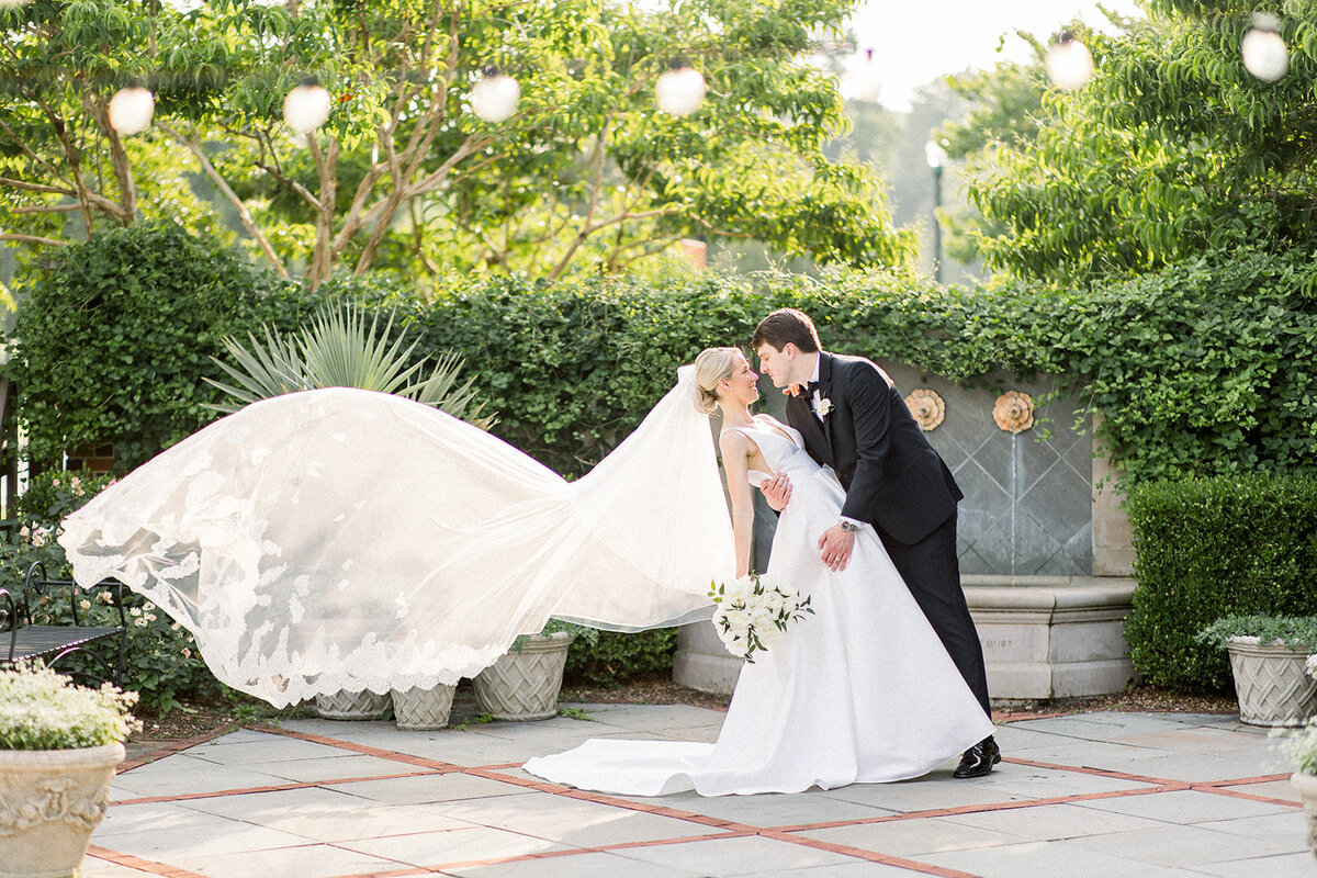 Franklin Park Conservatory wedding in columbus ohio