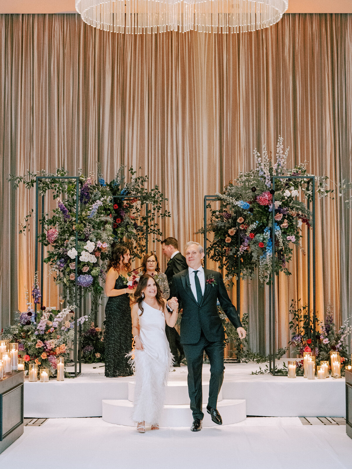 Langham Wedding with Moody Tones and Printed Floral Dance Floor_1