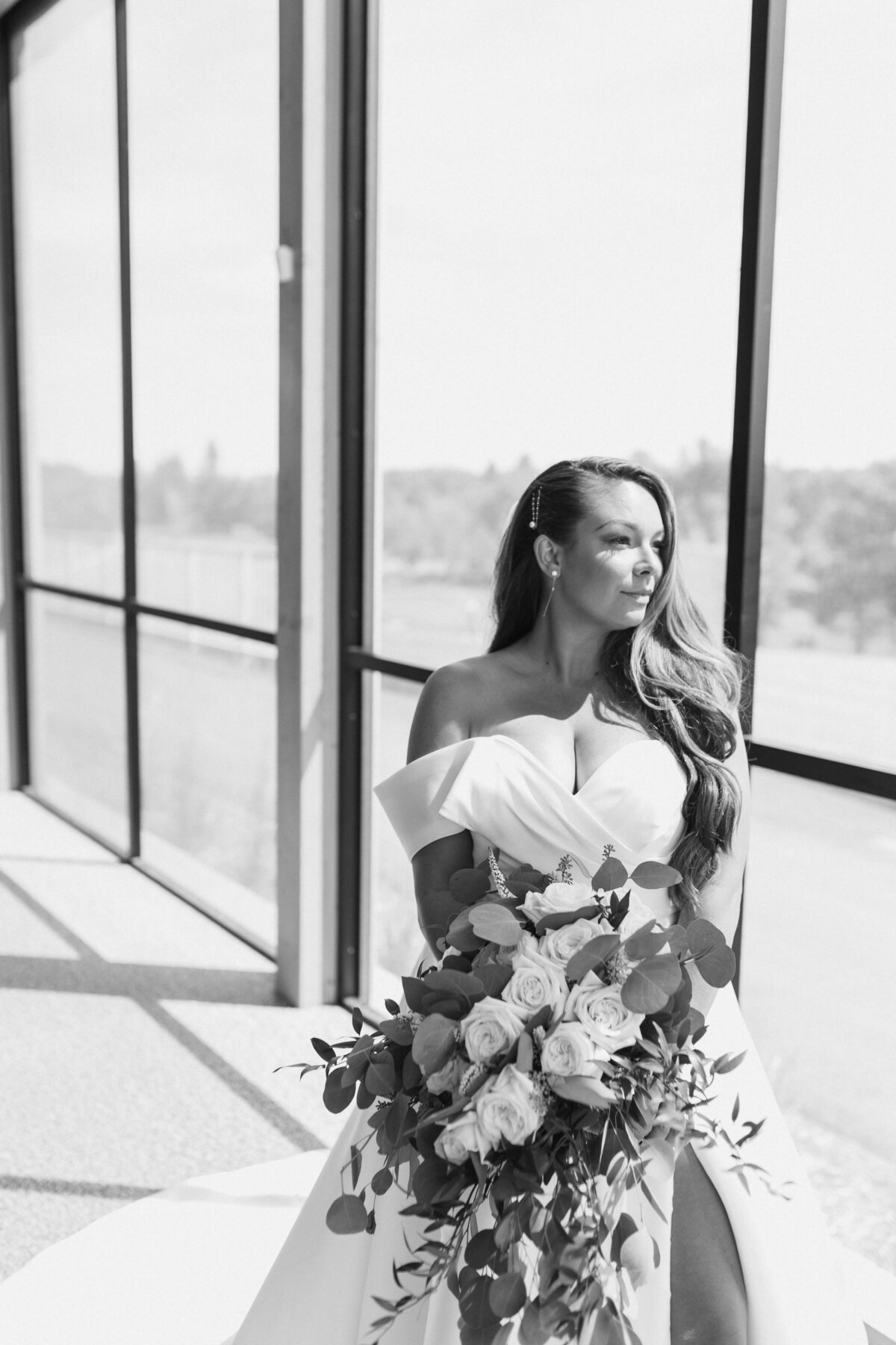 Elegant Wedding Golf Course Sunset Champagne107