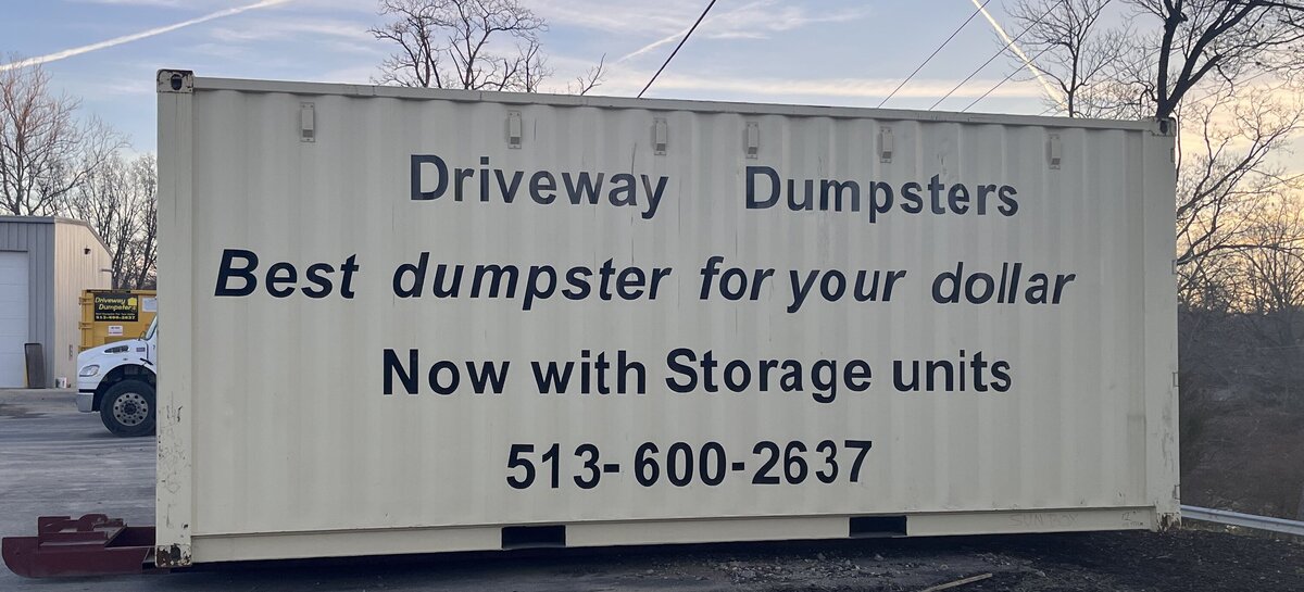 Dumpster Rental, cheapest in Cincinnati Driveway Dumpsters