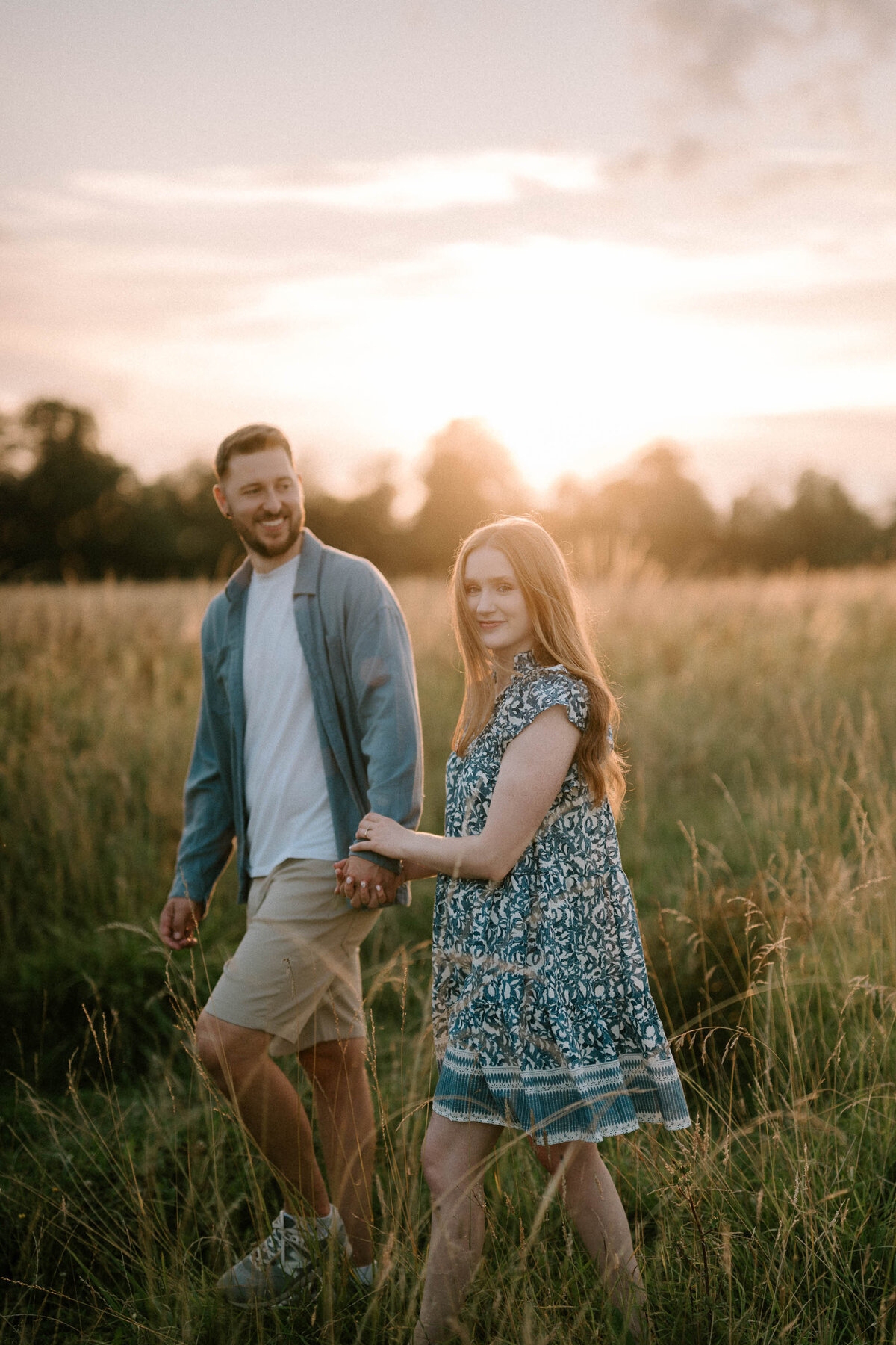 Elizabeth and Lloyd Engagement Shoot - Suffolk Luxury Editorial Wedding Photographer - Laura Williams Photography - WEB - 14
