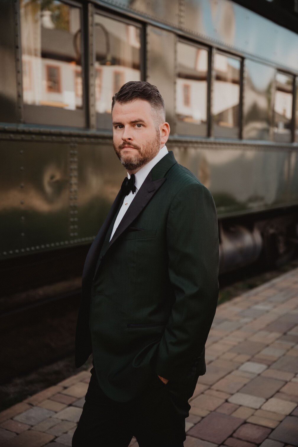 Green Tuxedo Bespoke Formalwear