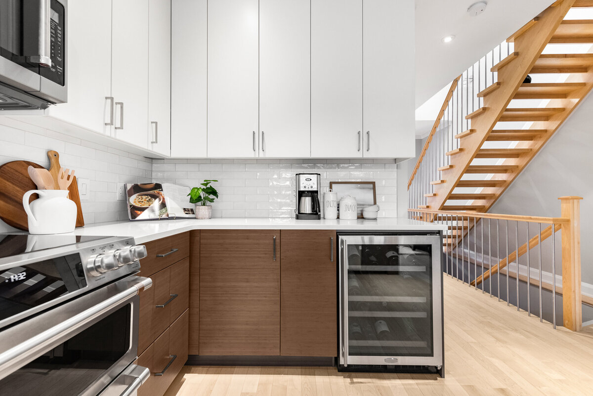 final image of our downtown bamboo interior and kitchen design project