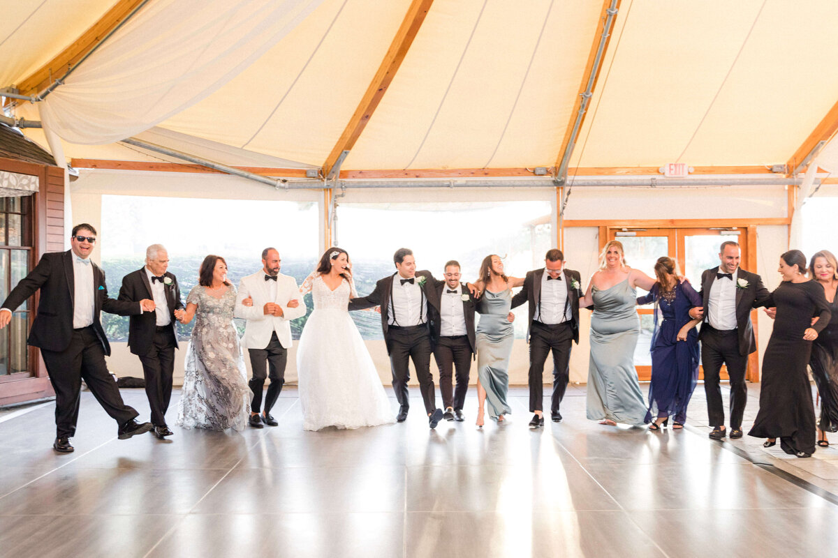 wedding hora dance at castle hill inn, newport RI (3)