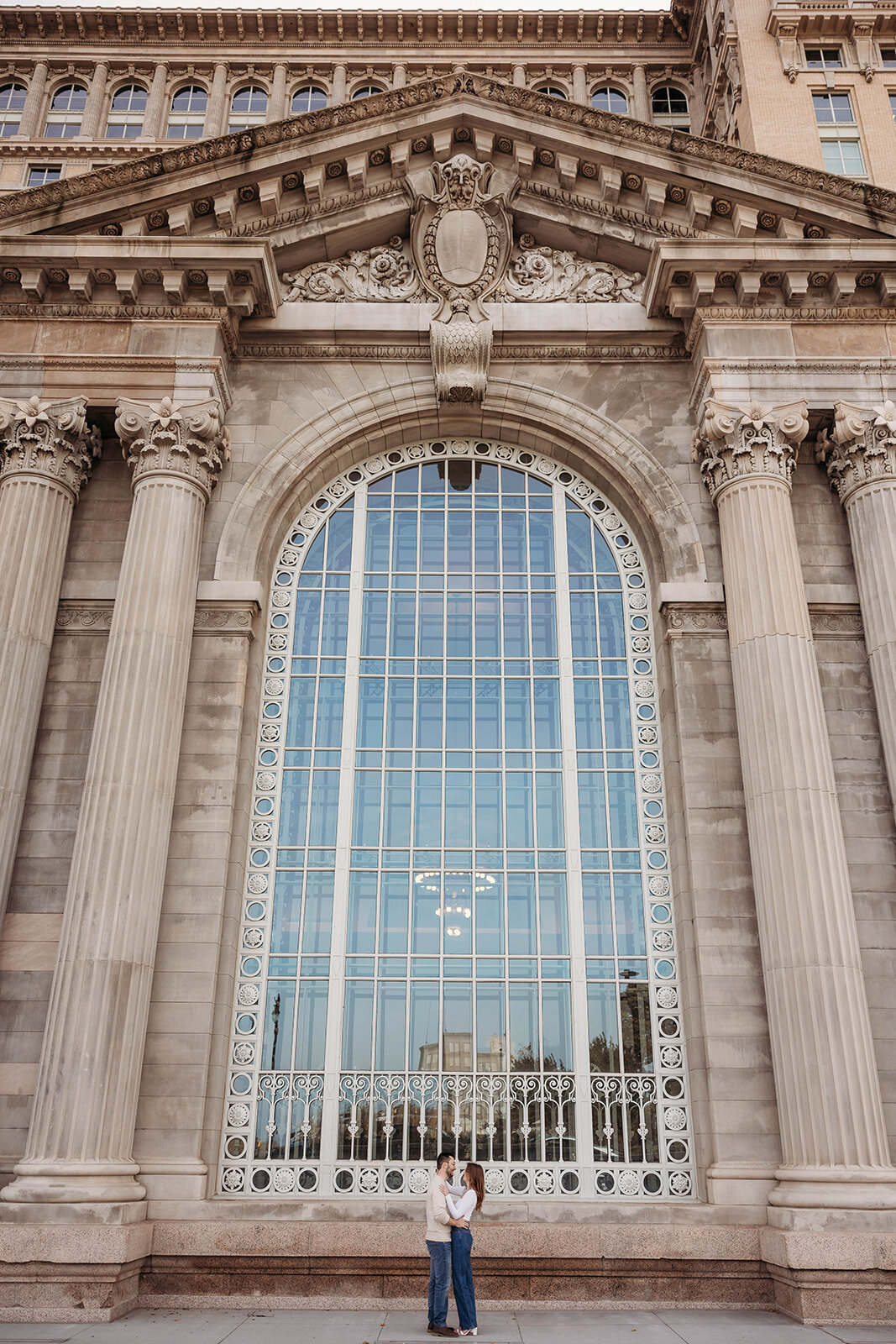 Michigan Central Station Engagement Session Detroit Michigan K. E. Rogers Photography-3