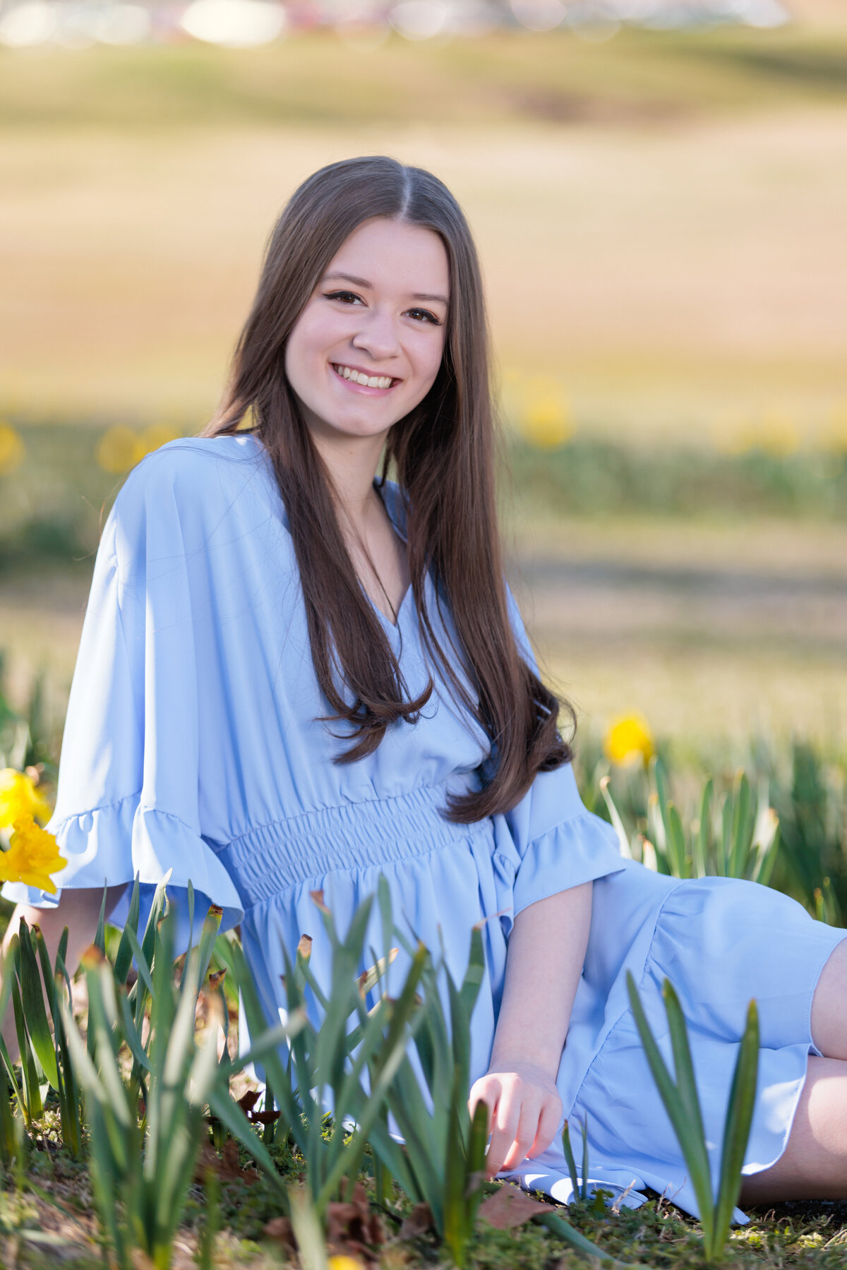 Teen Portraits in Spring around Raleigh