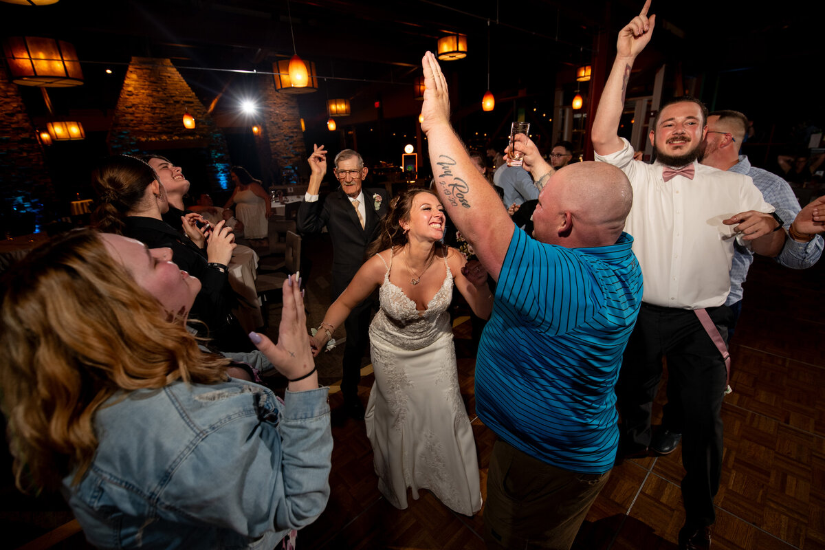 bear creek reception  wedding photography