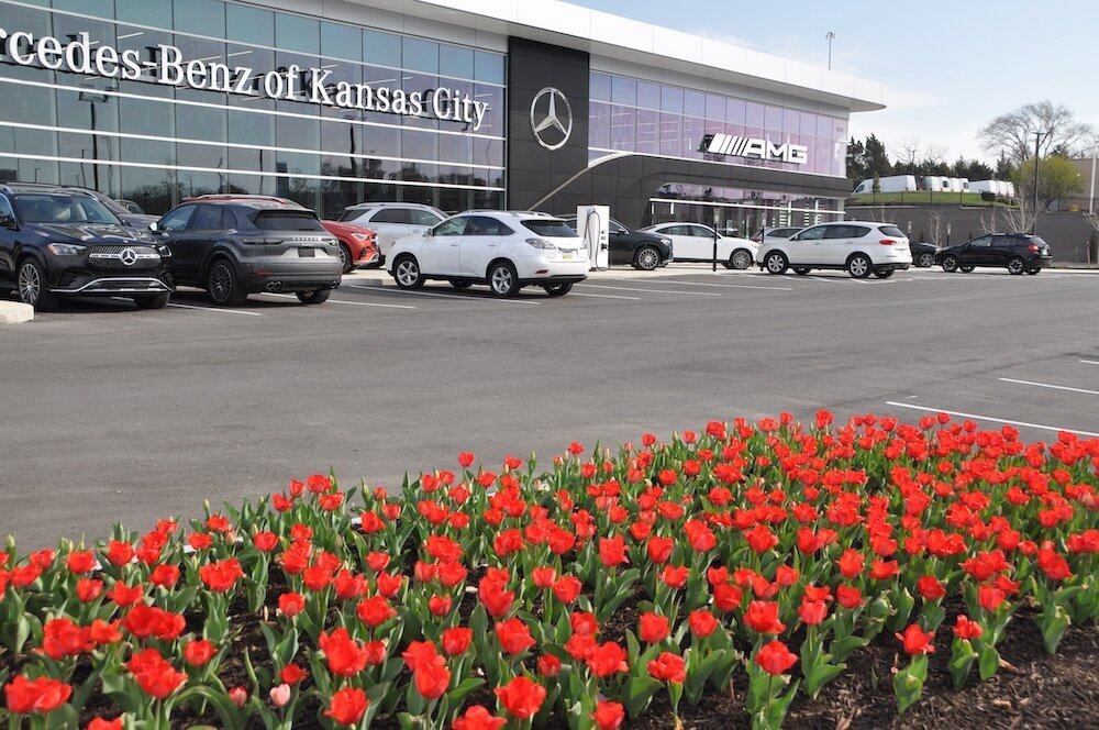 Commercial landscape company project in Kansas City