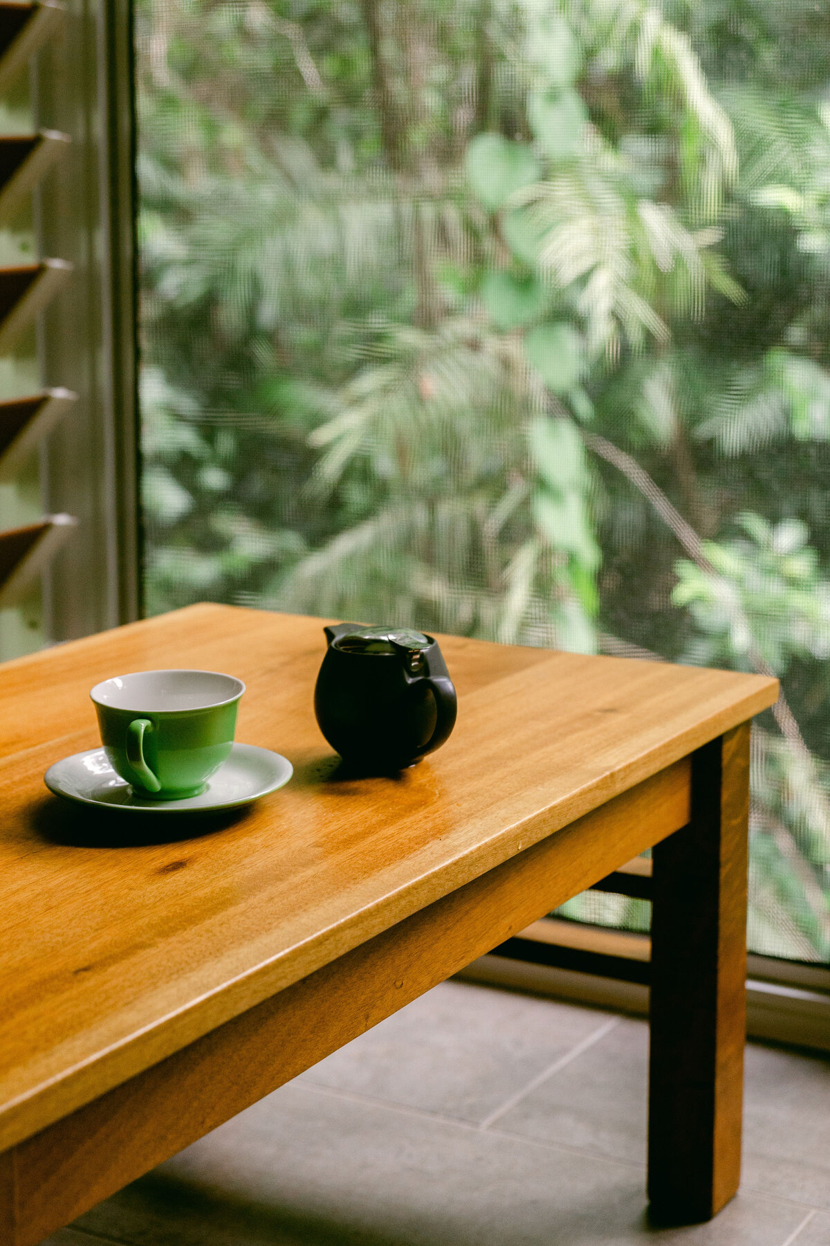 Rainforest Hotel Tea Overlooking Jungle
