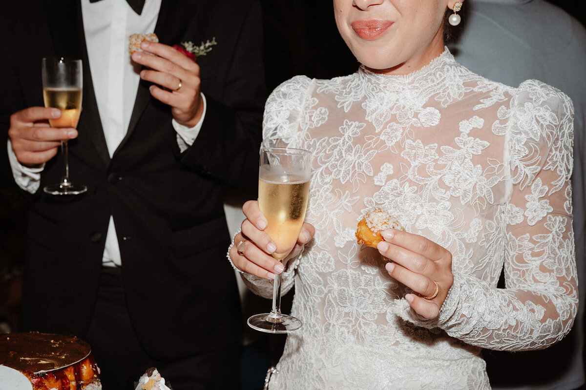 wedding reception candid photo
