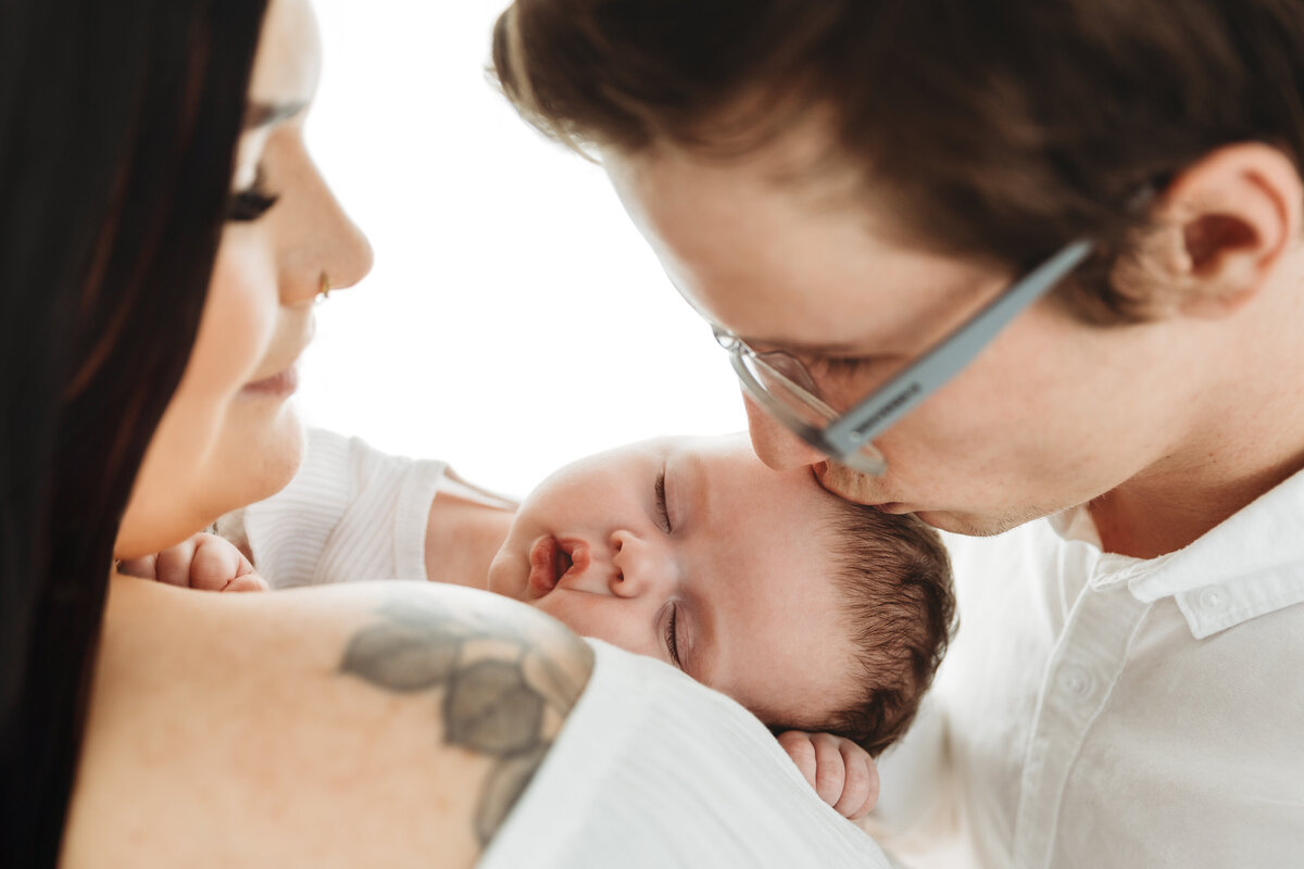 sleeping newborn