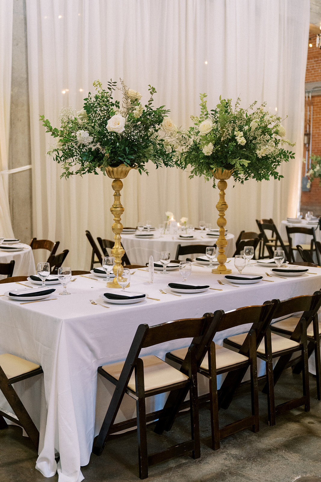 tall centerpieces for wedding