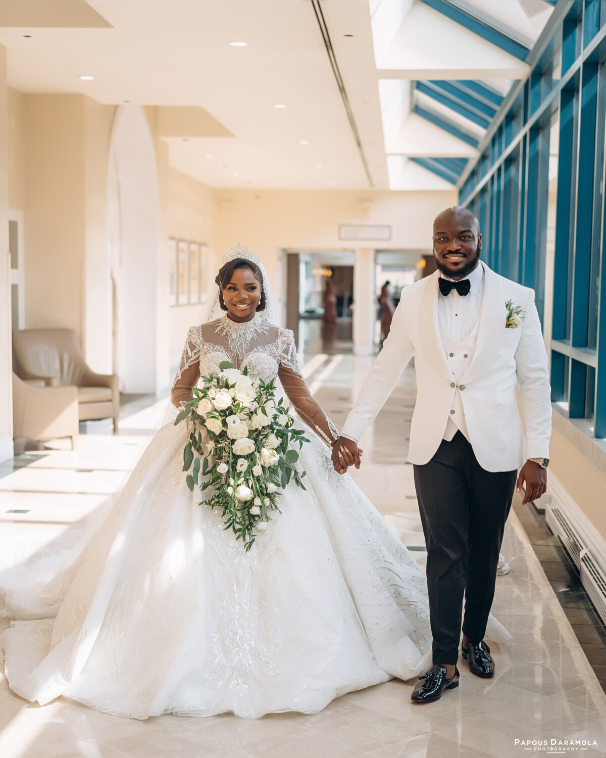 Abigail and Abije Oruka Events Papouse photographer Wedding event planners Toronto planner African Nigerian Eyitayo Dada Dara Ayoola outdoor ceremony floral princess ballgown rolls royce groom suit potraits  paradise banquet hall vaughn 152