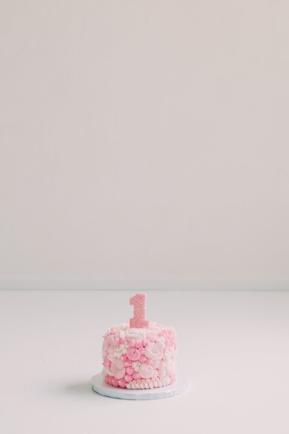 Floral flowers Pink birthday cake burlington 