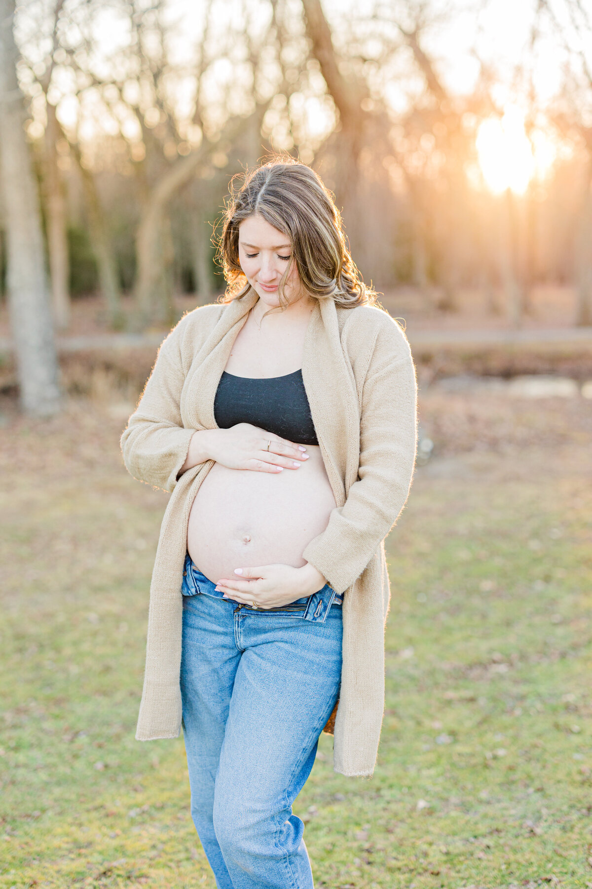 Amanda Marciante Maternity Allaire State Park-109