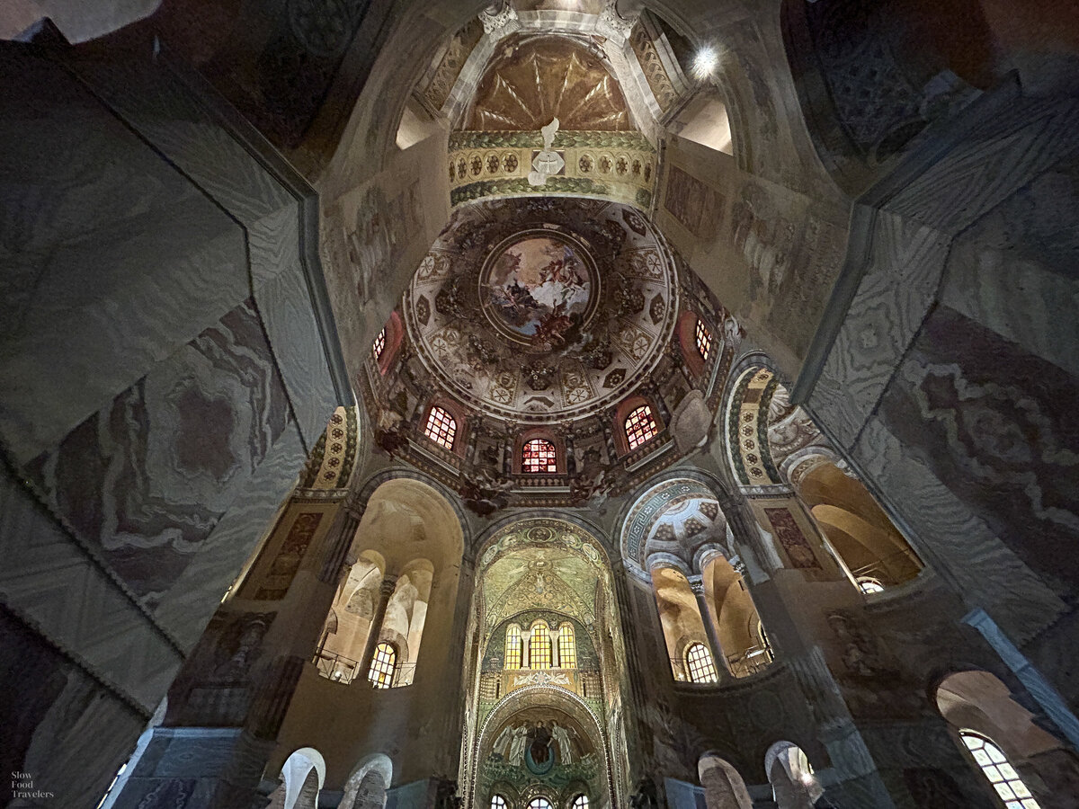 Mosaics at basilica di san vitale in Ravenna, Italy