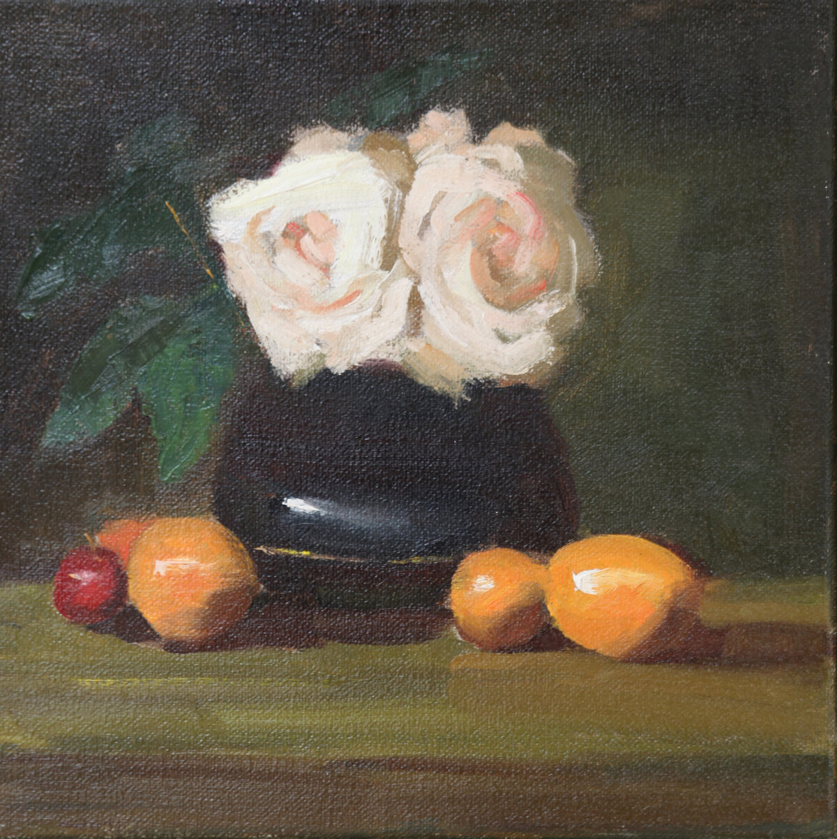 Still-life-white-roses