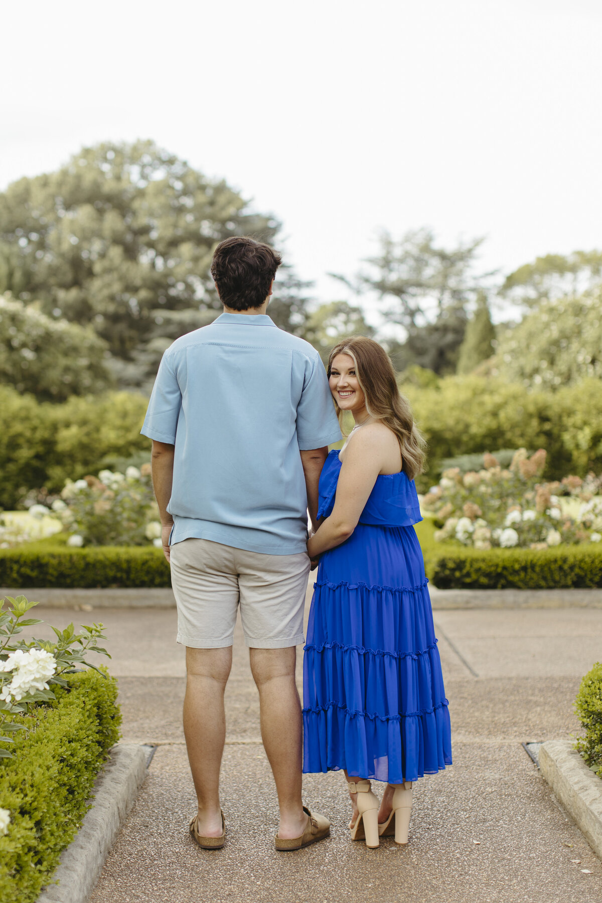 Memphis Botanical Garden - Engagement Photoshoot-14