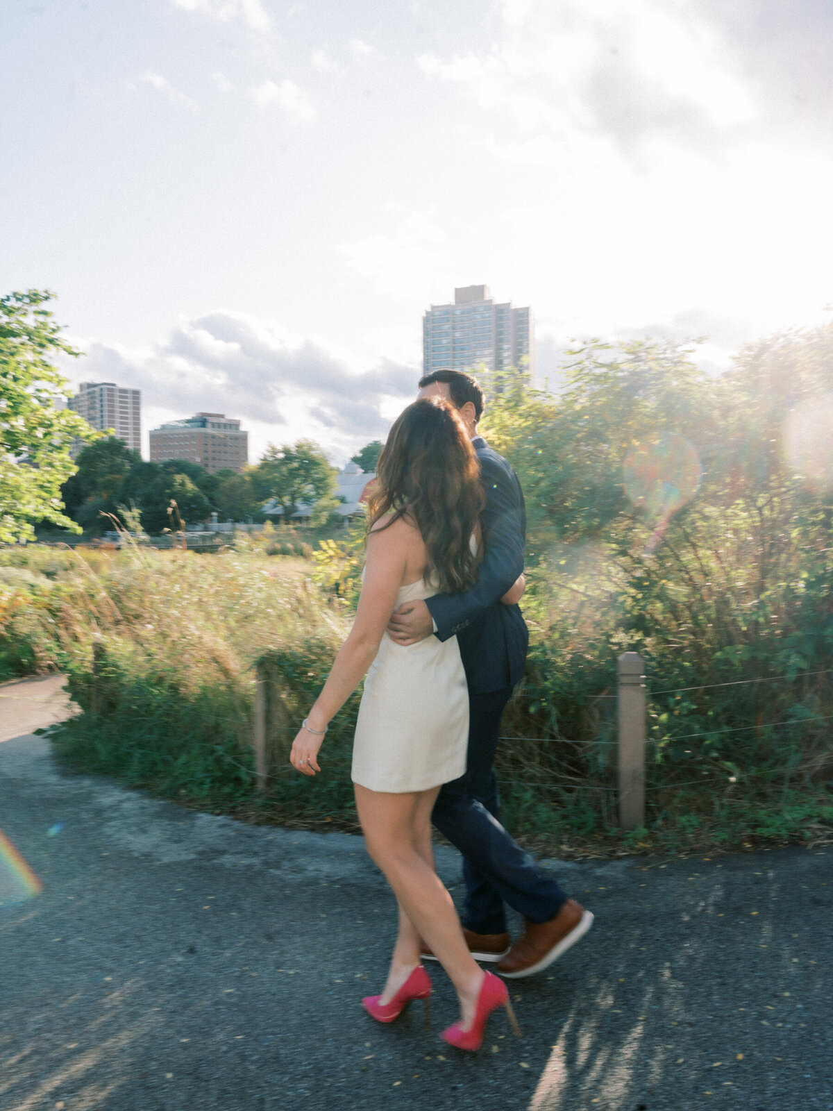 Lincoln Park Chicago Fall Engagement Session Highlights | Amarachi Ikeji Photography 27
