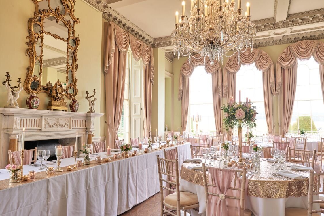 Dusky pink and gold wedding Prestwold Hall sm(20)
