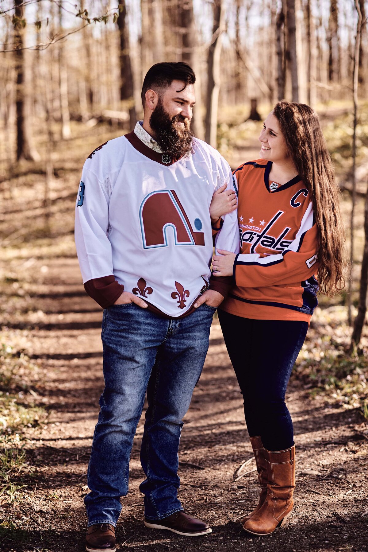 Wolcott Mill Metropark Engagement Ray Township, Michigan_93