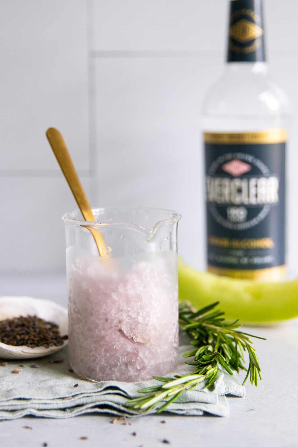 Creative food photo content for Everclear by a commercial photographer in Richmond, Virginia.