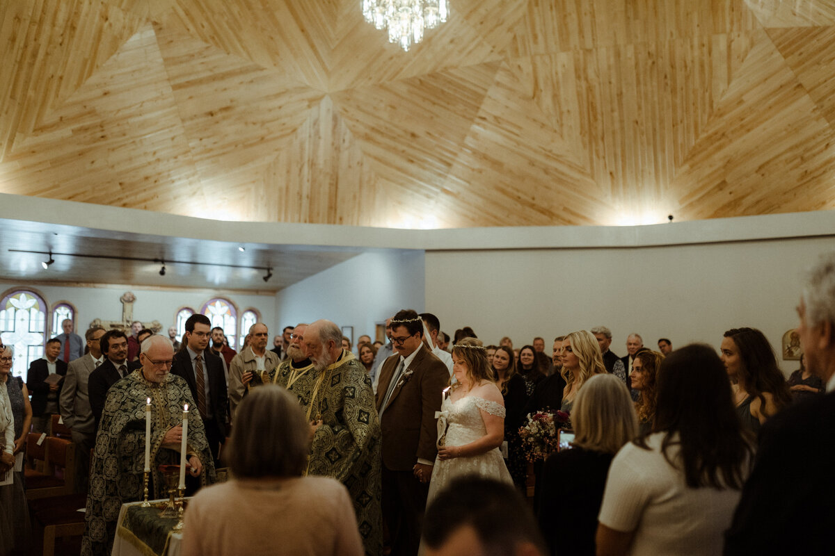 church wedding ceremony