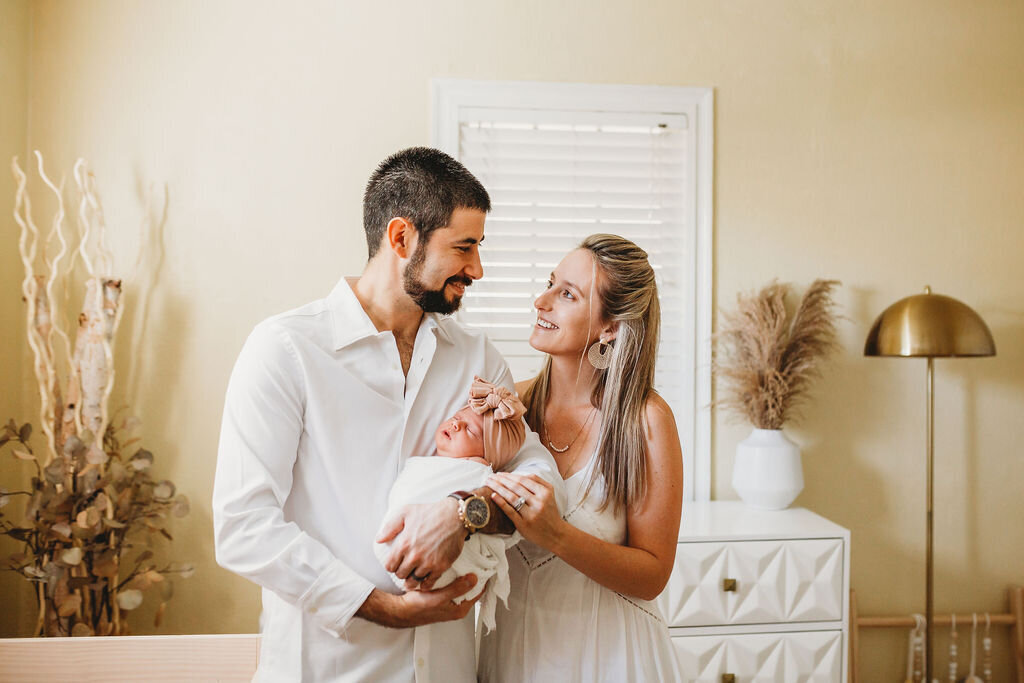 newborn family photo