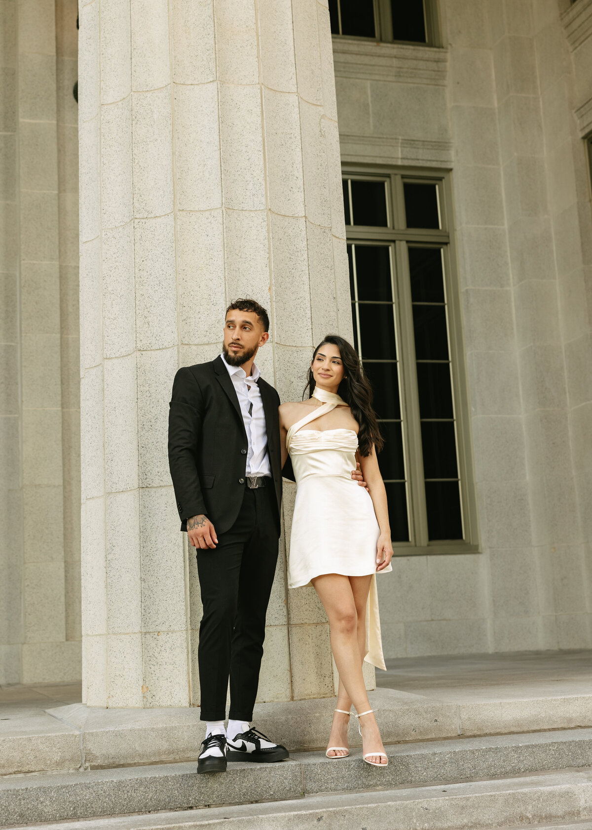 Daniella and Johnny Courthouse Engagement Session-100