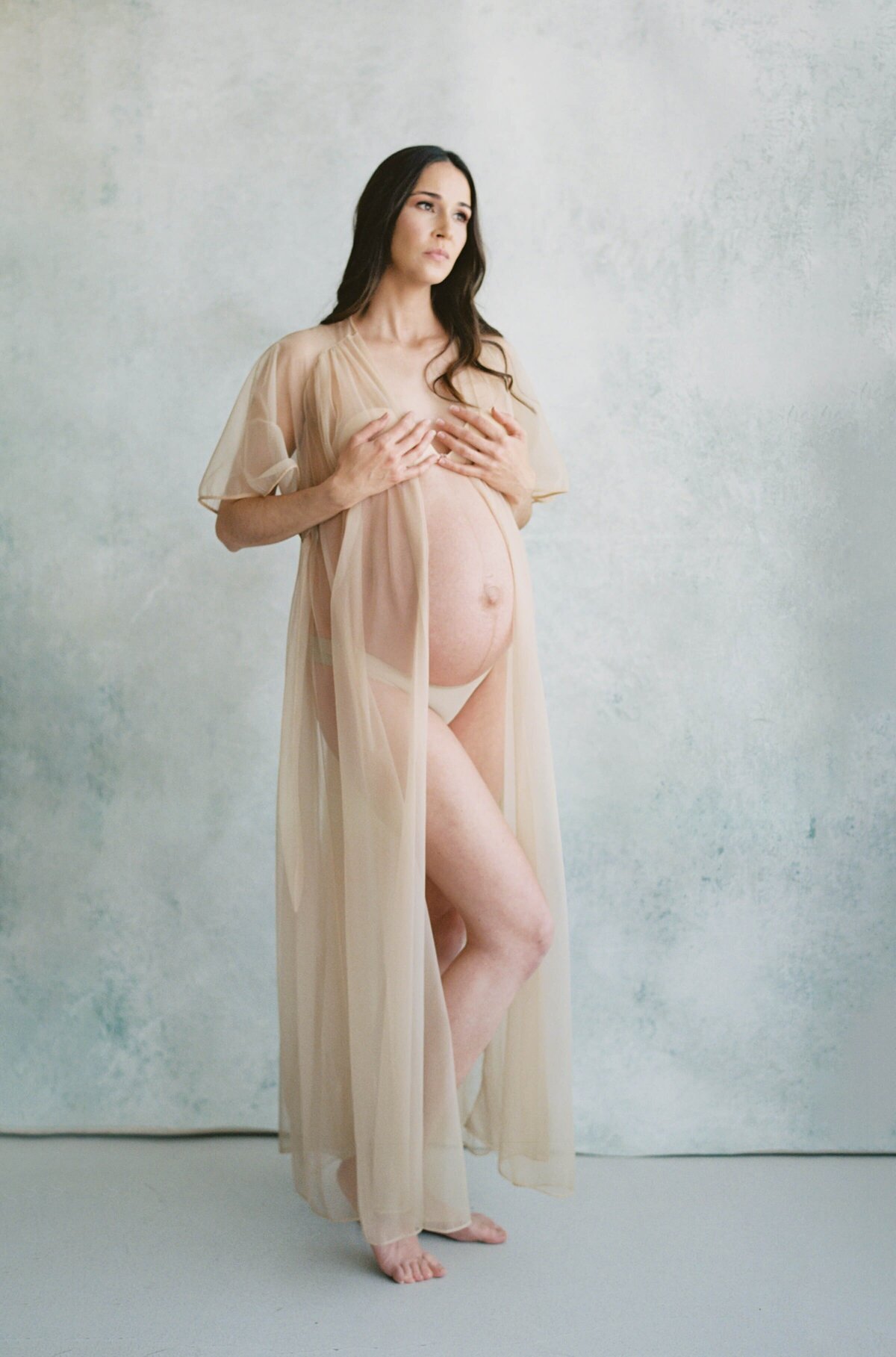 maternity photography in san francisco at a studio with Laurel Smith Photography
