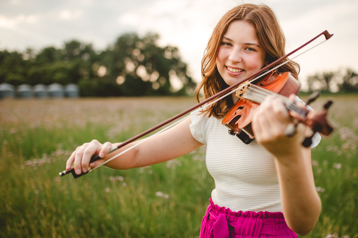 senior, field, violin, abbotsford, bc, north dakota