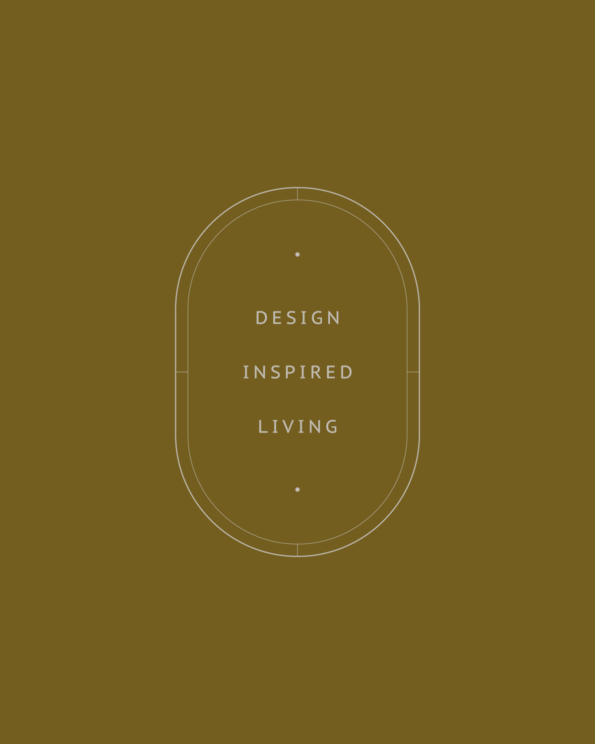 Design Inspired Living – tagline visual voor Atelier Mae