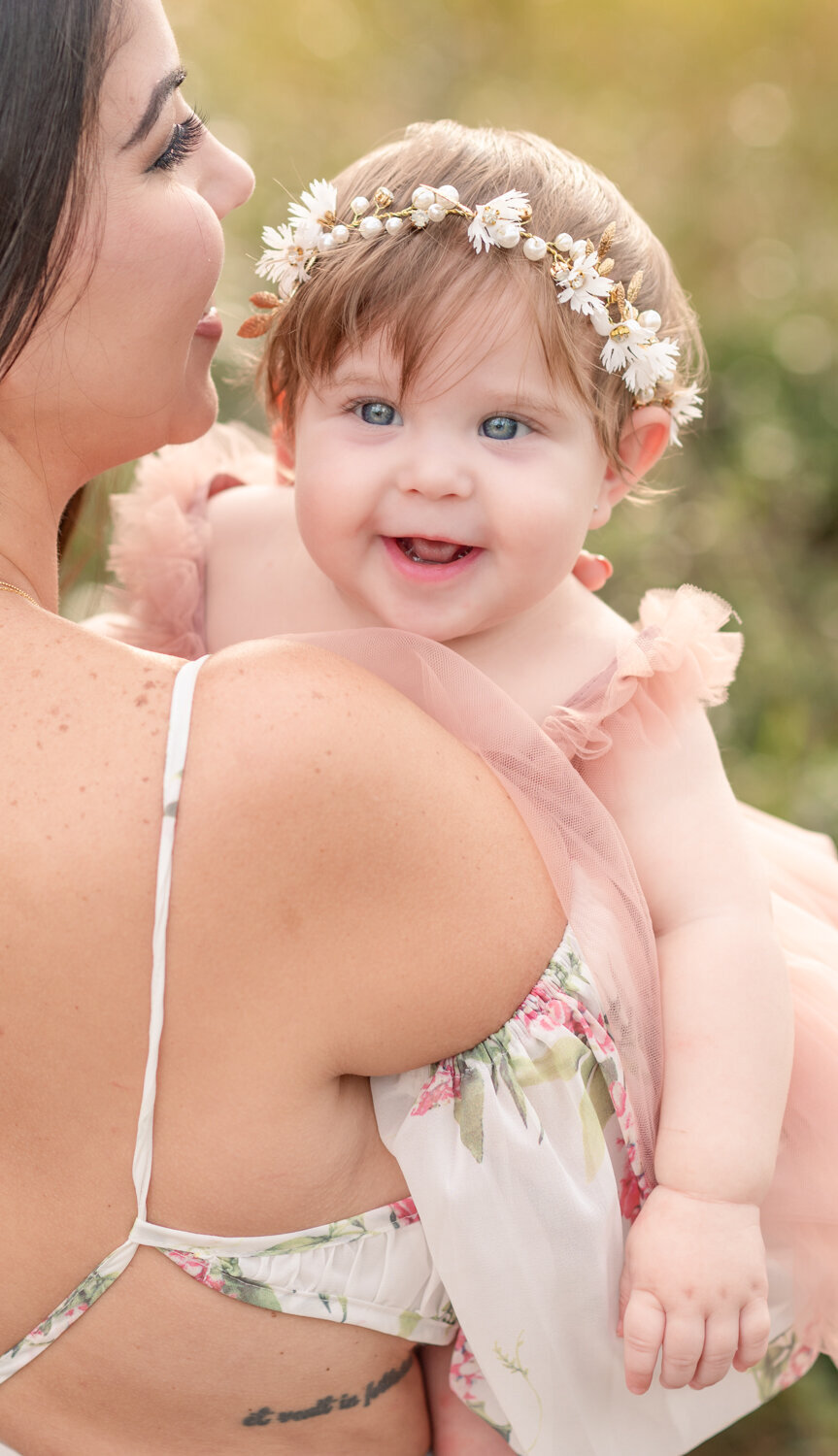 Milestone Cake Smash session at Wekiwa State Park