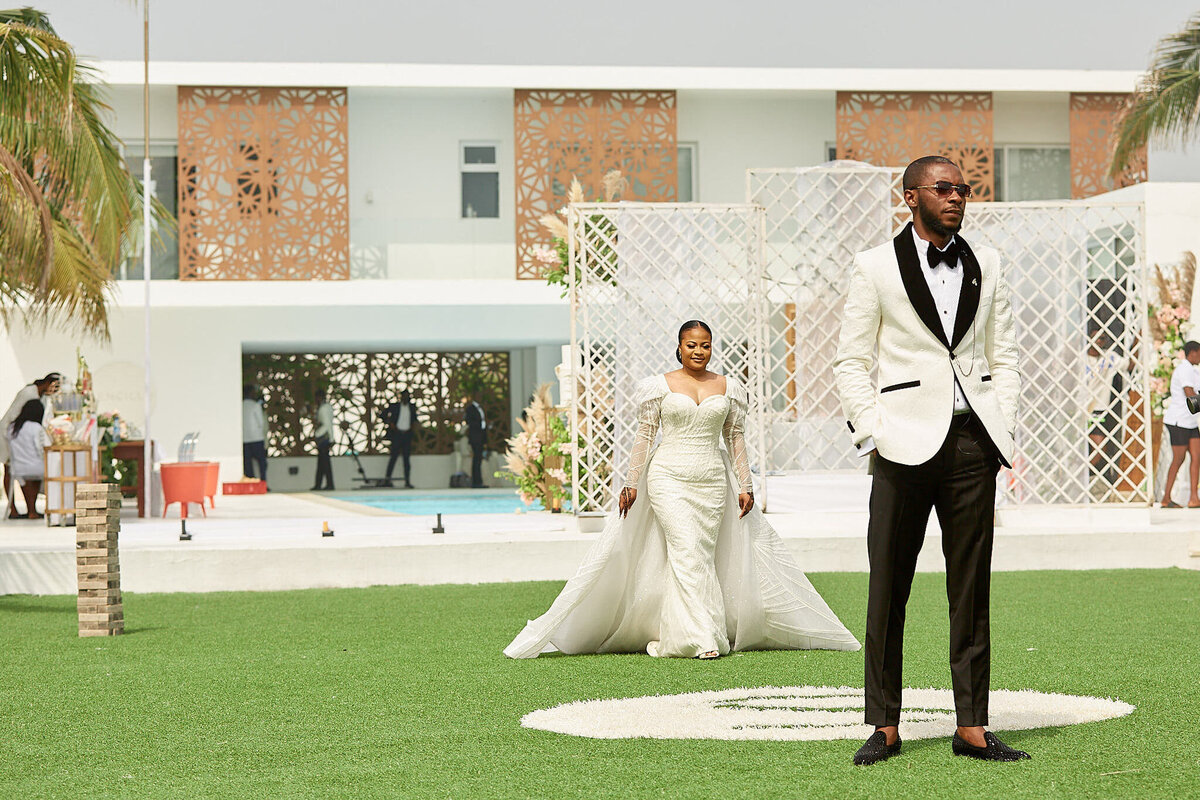 Sencillo Lagos Beach house Wedding 7