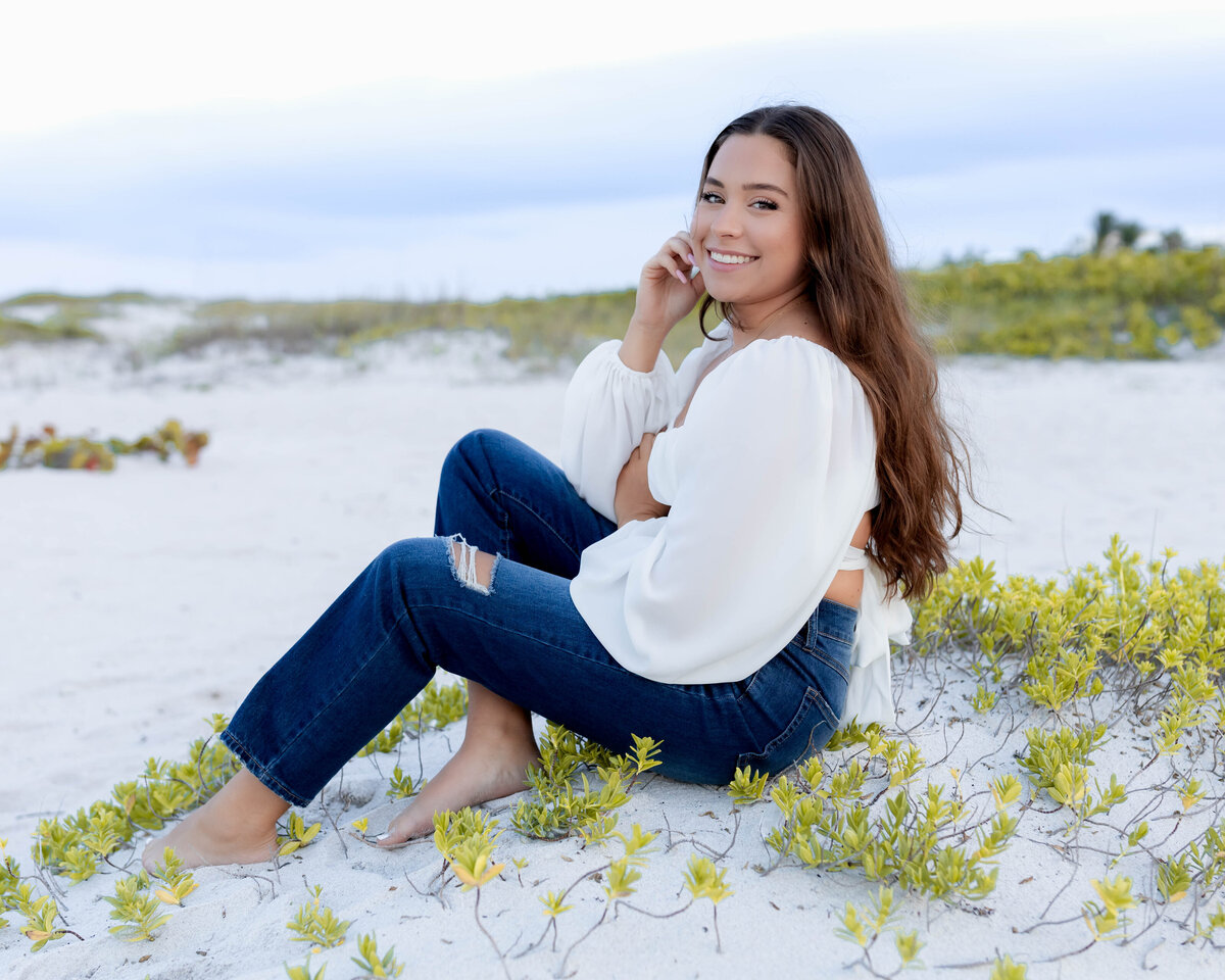 Vero Beach Senior Beach Photos