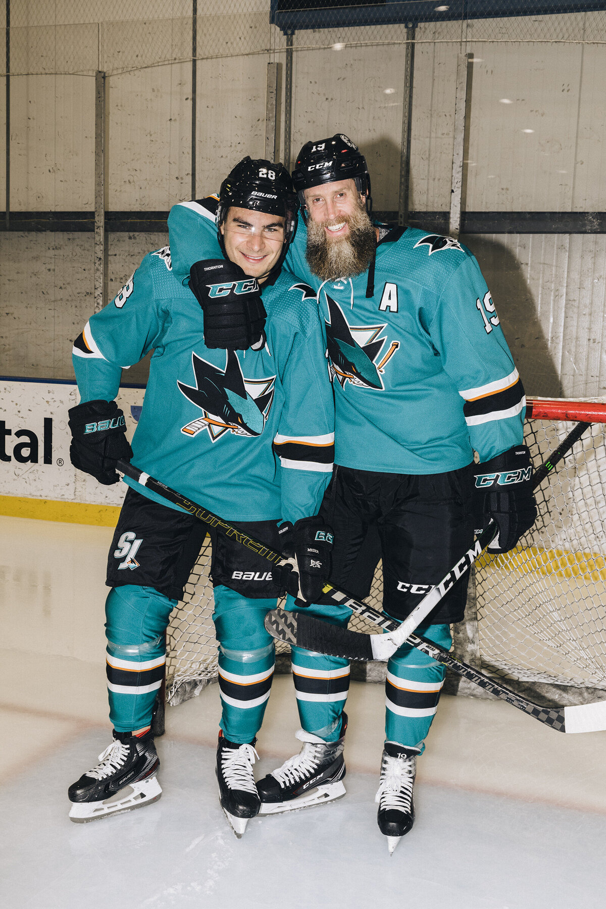 SJ Sharks_TimoMeier+JoeThorton_003