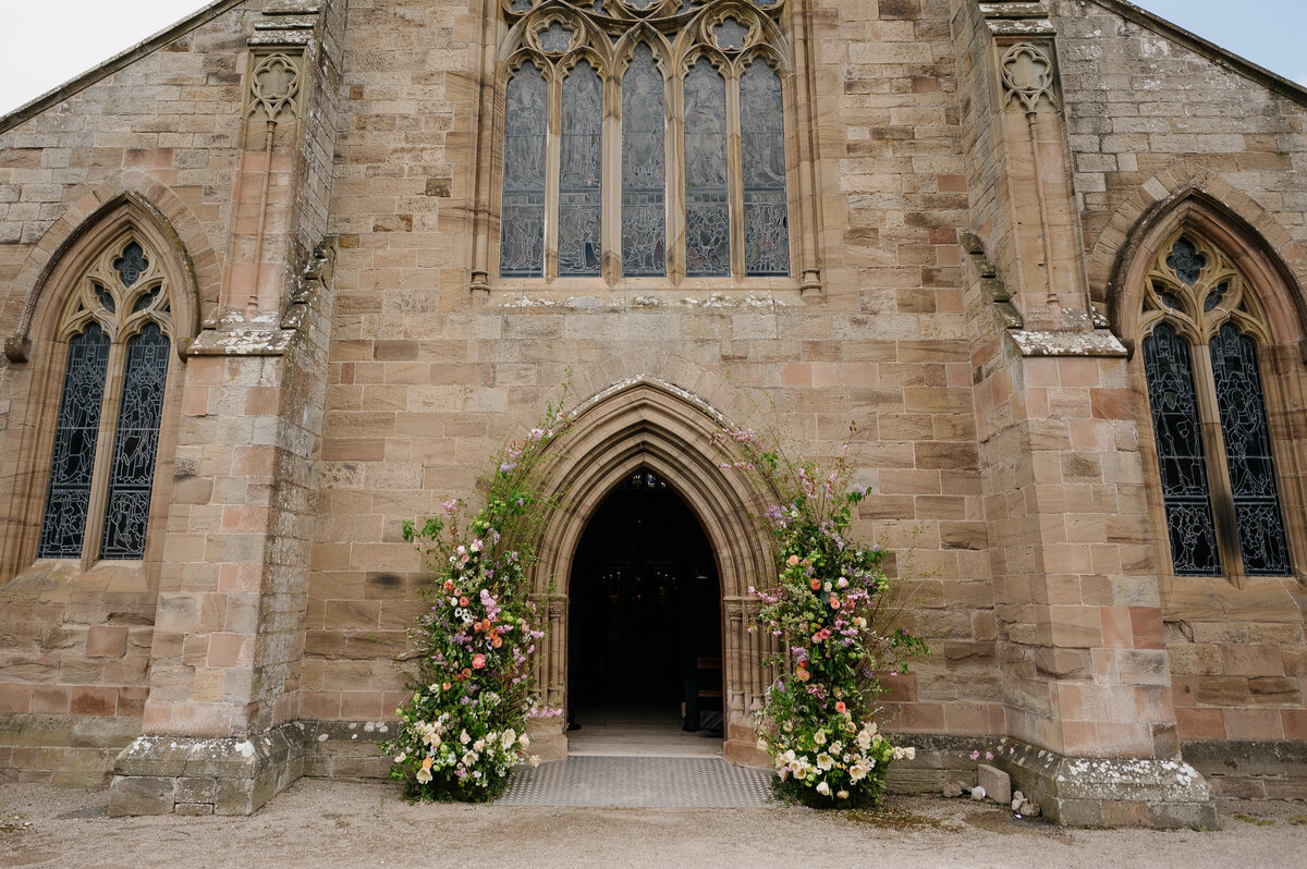 Floral Archway Church 