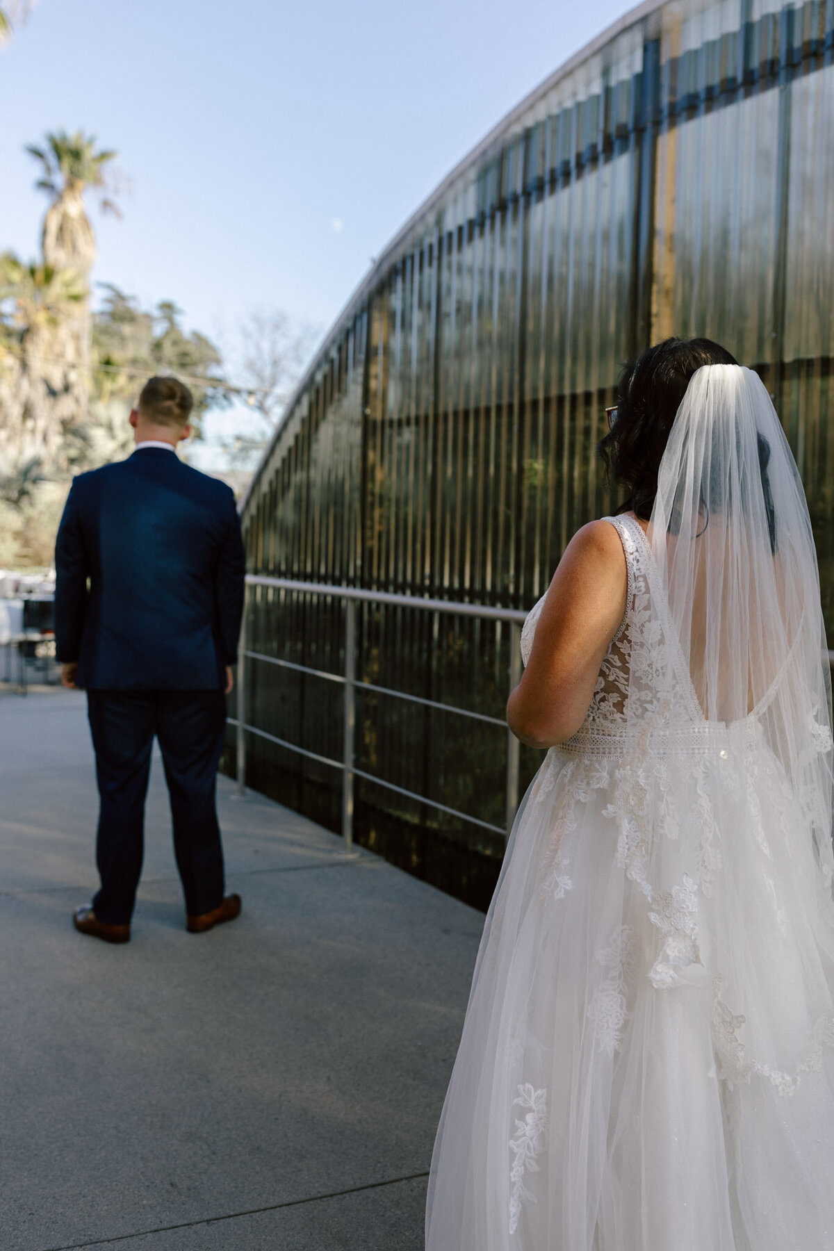 A wedding at the Environmental Nature Center in Newport Beach, CA