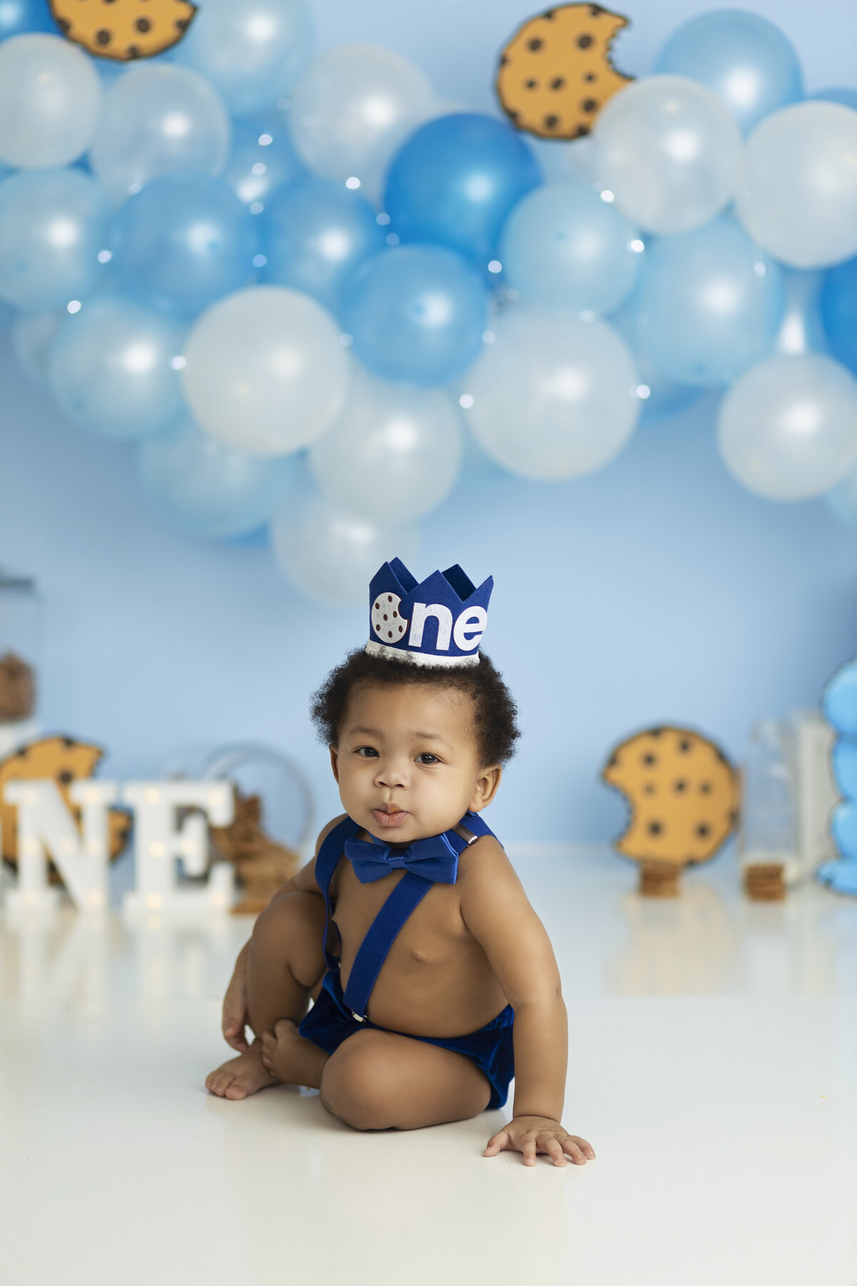 cake smash photography in Fayetteville Georgia