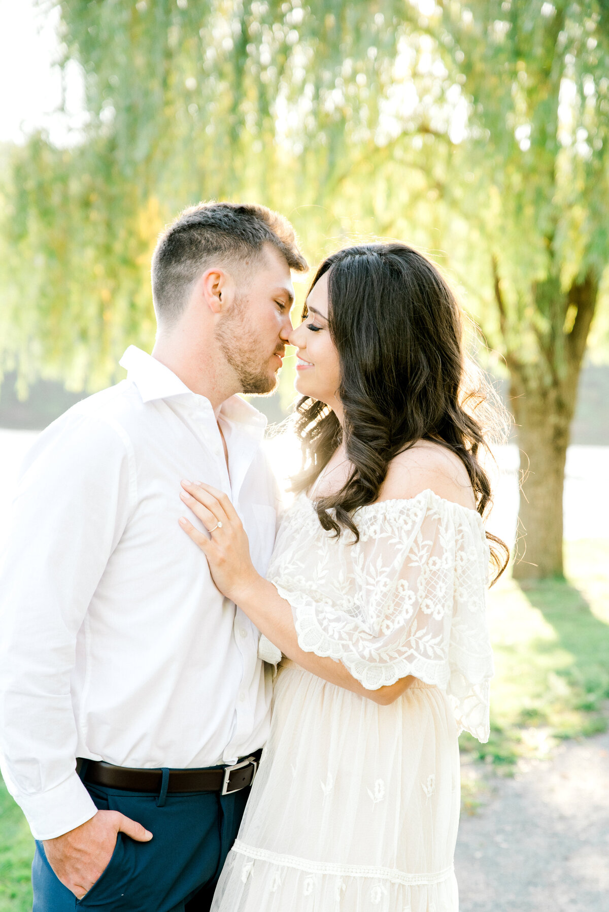 Light and Airy Morgantown Engagement Session