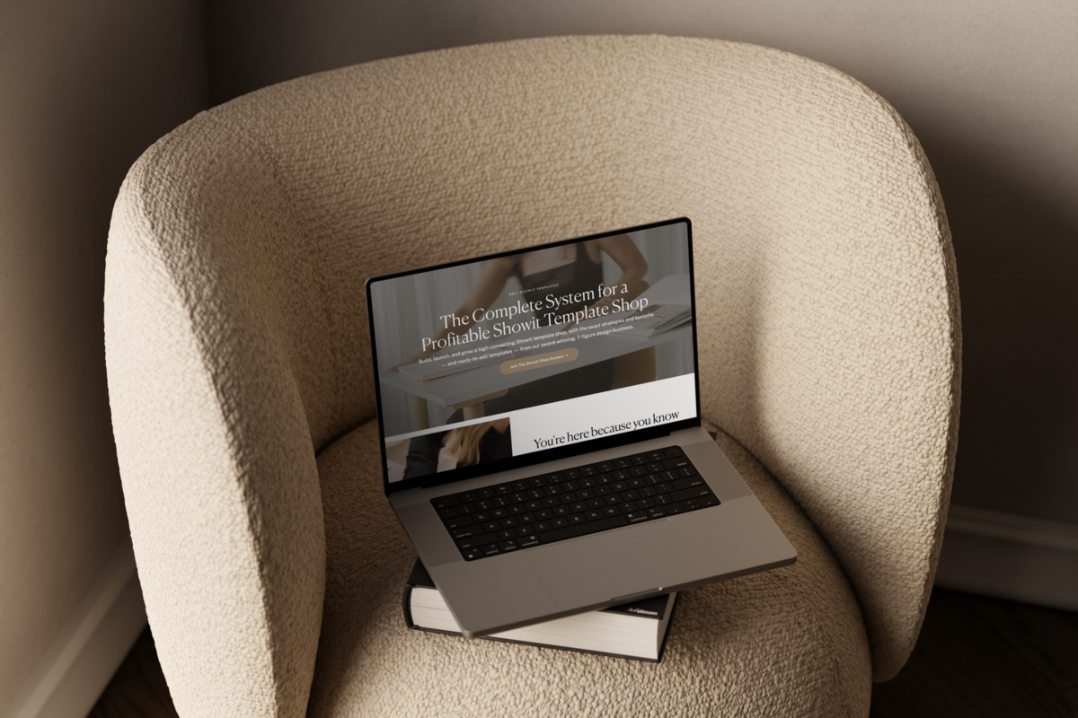How to Sell Showit Templates - Become a Showit Designer - Showit Template Shop Tutorial - Best Courses for Showit Designers - With Grace and Gold - 16