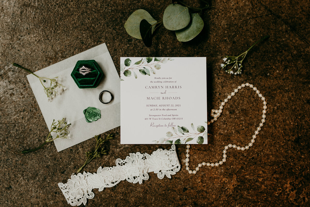 wedding details Columbus Ohio