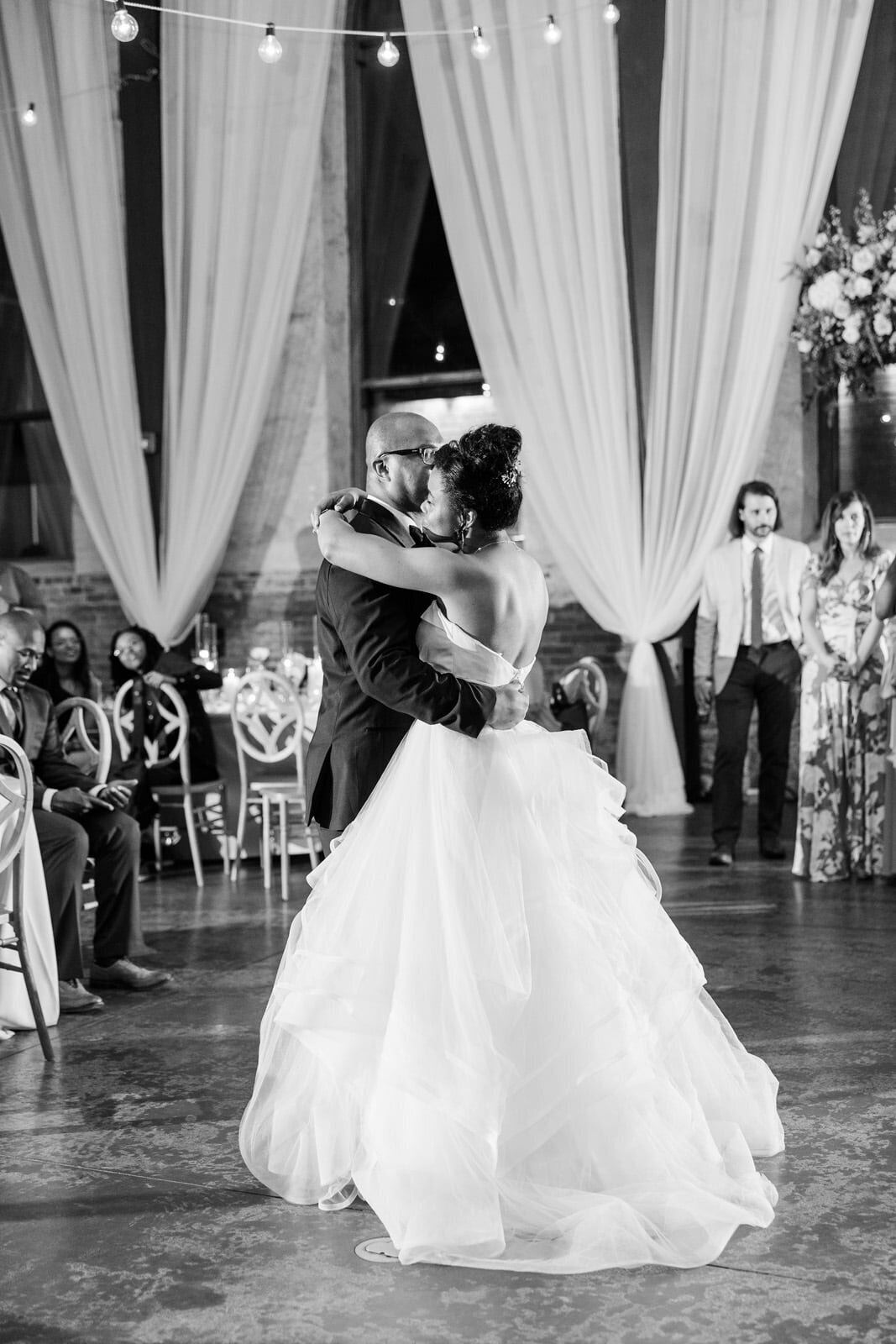Brooklyn Arts Center Wedding | Blue Satin Bee 45