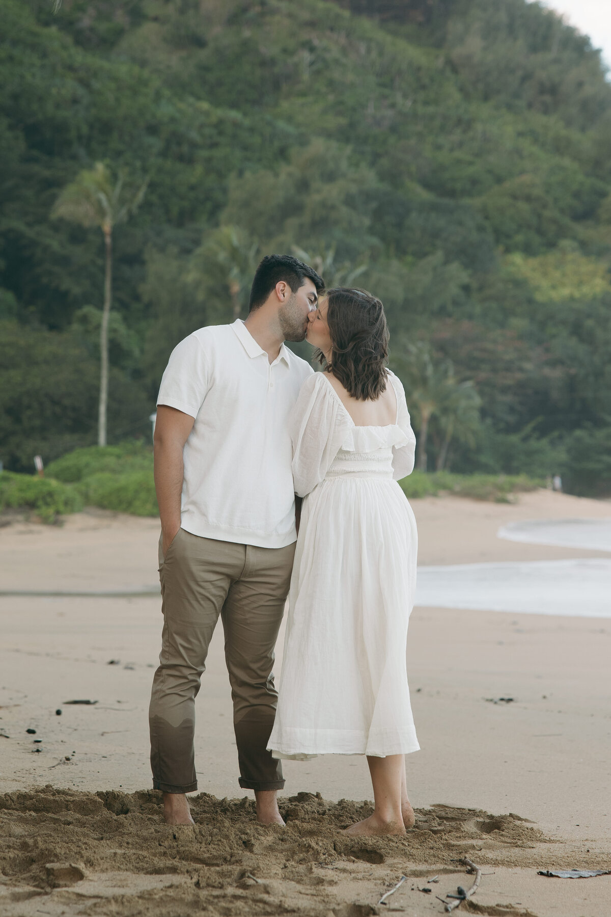 Hawaii elopement / kauai hawaii elopement / hawaii destination wedding / Sophia photo co / north shore hawaii elopement / white dress for beach photos / vow renewal in hawaii / vow renewal kauai / kauai wedding photographer / big island wedding photographer / maui wedding photographer / elopement wedding photographer / Duluth Minnesota wedding photographer